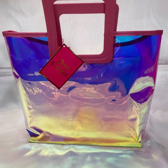 JUICY COUTURE Tote in Metallic Pink - Picture 3 of 9